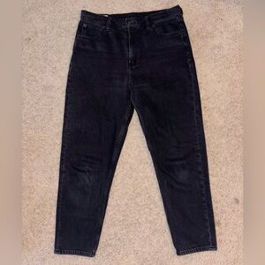 gap high rise mom jeans